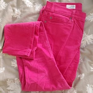 GAP pink corduroy Leggings sz8